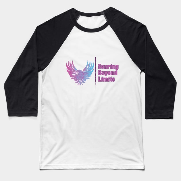 Soaring Beyond Limits Baseball T-Shirt by Artist Adventure